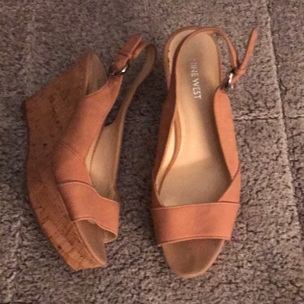 Nine West Cork wedge sandals